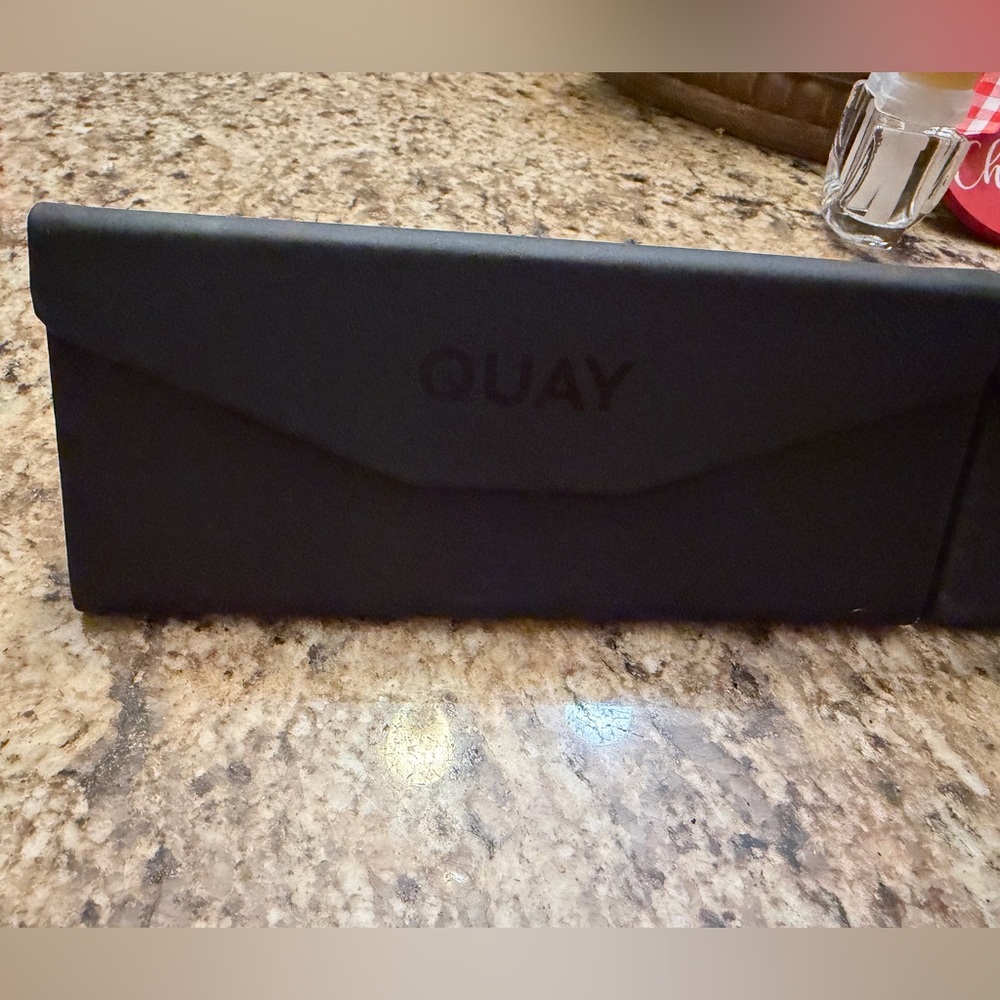 Quay Australia Black Sunglasses Case